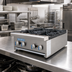 Thumbnail image #2 for Turbo Air Bake Tech Innovation 24-Inch Countertop Gas Hotplate, 4-Burner, 128,000 BTU