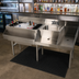 Thumbnail image #2 for Advance Tabco Underbar Basics Uni-Serv 60-Inch Speed Bar with Left Ice Bin and Recessed Dump Sink