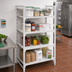 Thumbnail image #3 for Cambro Camshelving Premium 4-Shelf Solid Stationary Starter Unit, 21-Inch Deep x 42-Inch Long x 72-Inch High, Speckled Gray