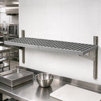 Thumbnail image #2 for Fermod Fermostock 64361-R1 68-Inch W x 22-Inch D Horizontal Vented Modular Shelf with Removable Dishwasher-Safe Polymer Inserts