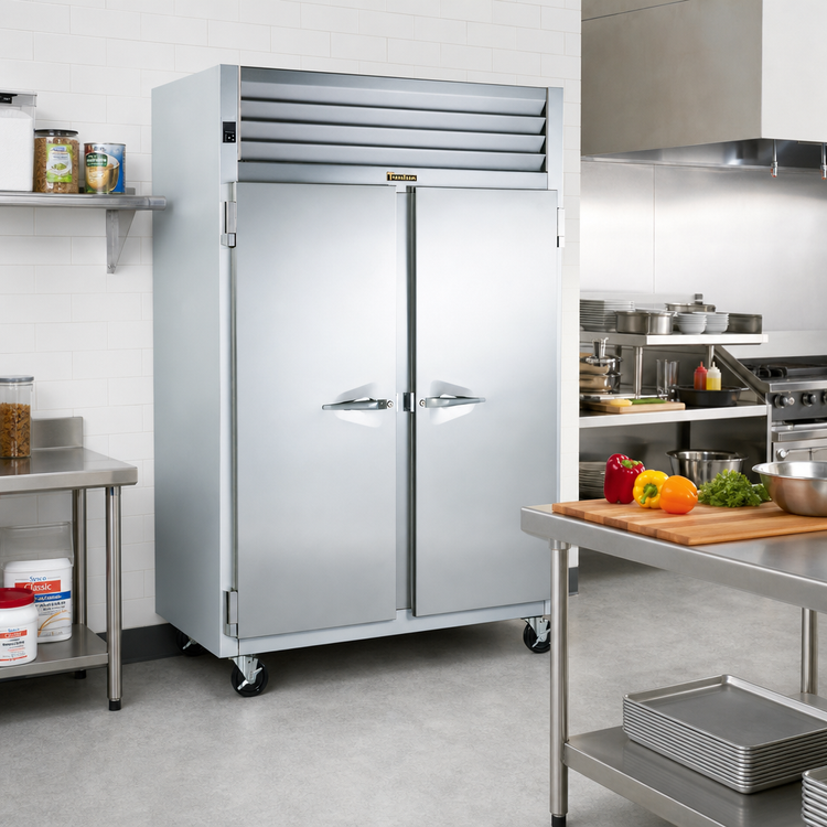 Product image #2 for Traulsen Dealer's Choice G22010 Two-Section Full-Height Solid Door Reach-In Freezer