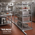 Thumbnail image #2 for Eagle Floor-Trak Single-Deep Floor Track Kit for Wire Shelving, 16 Ft.