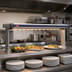 Thumbnail image #2 for Hatco Glo-Ray® Designer Dual Strip Heater with Lights, 51-1/2-Inch Wide, Aluminum, 2440 Watts