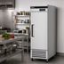Thumbnail image #2 for Turbo Air Super Deluxe 19.03 Cu. Ft. One-Section Solid Door Reach-In Freezer with Bottom Mount Compressor
