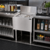 Thumbnail image #2 for Krowne Royal Series Built-In Underbar Ice Bin/Cocktail Unit with 7-Circuit Cold Plate, 55-Lb Ice Capacity