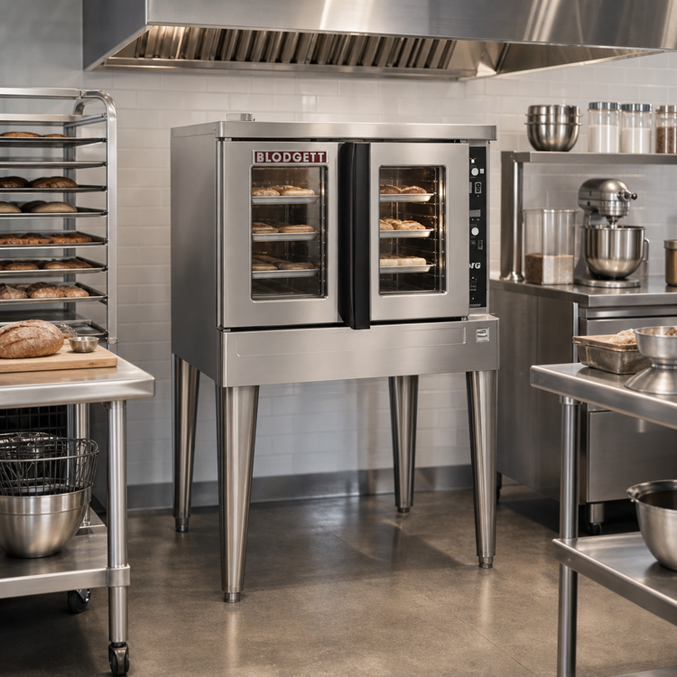 Product image #2 for Blodgett Premium Series Full-Size Bakery Depth Single-Deck Gas Convection Oven