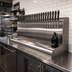 Thumbnail image #2 for Perlick 4076BK25 Modular Wall Mount Glycol-Cooled Draft Beer Dispensing Tower with 25 Faucets and 1/4