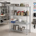 Thumbnail image #2 for Metro Super Erecta Chrome-Plated Starter Wire Shelving Unit, 42