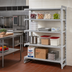 Thumbnail image #3 for Cambro Camshelving Premium 4-Shelf Solid Add-On Polymer Shelving Unit, 24
