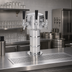 Thumbnail image #2 for Micro Matic MTM-3PSS Mini-Mushroom 3-Faucet Countertop Air-Cooled Draft Beer Tower, Polished Stainless Steel