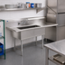 Thumbnail image #2 for Eagle Group BlendPort BPFE Series Economy 1-Compartment Sink with Right Drainboard, 18 x 18 Bowl, 304 Stainless Steel