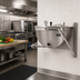 Thumbnail image #2 for Legion LSWT-20 20-Gallon Full Jacketed Stationary Wall-Mounted Direct Steam Kettle
