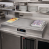 Thumbnail image #2 for Hatco HCSSBFR-24-I Built-In Flush-Top Simulated Stone Hot/Cold Shelf with Remote Refrigeration, 24 Inch