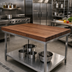Thumbnail image #2 for Boos Block American Black Walnut Kitchen Countertop with Varnique Finish, 60 x 38 x 2-1/4 Inches