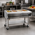 Thumbnail image #2 for Eagle Group SPHT5-208 Portable 5-Well Electric Hot Food Table with Open Base