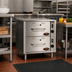 Thumbnail image #2 for Eagle RedHots Freestanding Narrow 2-Drawer Warming Drawer, 120V