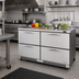 Thumbnail image #2 for Turbo Air PRO Series Two-Section Undercounter Drawer Refrigerator, 4 Drawers, 60-1/4 Inch, Front Breathing