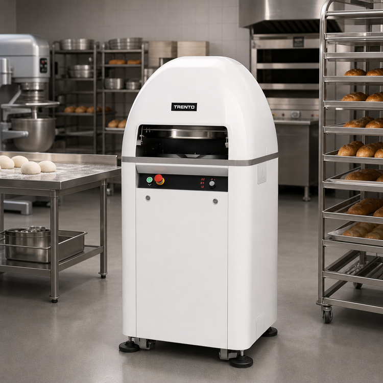Product image #3 for Trento Automatic Hydraulic Dough and Bun Rounding Divider, 30-Piece, 220V, 1-Phase