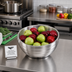 Thumbnail image #2 for Vollrath Angled Beehive Insulated Double-Wall 5-Quart Stainless Steel Display Bowl