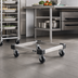Thumbnail image #2 for Metro D2124SCB Stainless Steel Truck Dolly Frame — 24 Inches W x 21 Inches D (Corner Bumpers, Made-to-Order)