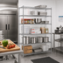 Thumbnail image #2 for Eagle Group 5-Tier Stationary Chrome-Plated Wire Shelving Starter Unit with QuadTruss®, 60