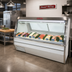 Thumbnail image #2 for Howard-McCray 34N Series 96-Inch Double Duty Remote Refrigerated Fish/Poultry Service Case with Straight Glass Front
