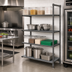 Thumbnail image #2 for Cambro Camshelving Basics Plus 4-Tier Add-On Shelving Unit, 21-Inch Deep x 36-Inch Wide x 72-Inch High, Brushed Graphite