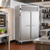 Thumbnail image #2 for Traulsen Spec-Line RHF232WP-FHS Two-Section Pass-Thru Heated Holding Cabinet, Full-Height Solid Doors, Standard Depth, Adjustable Legs