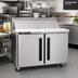 Thumbnail image #2 for Centerline by Traulsen 36-Inch Two-Section Mega Top Prep Table Refrigerator with Solid Doors