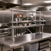 Thumbnail image #2 for Flex-Master 30-Inch Stainless Steel Table-Mount Overshelf Posts for Hot Food Tables