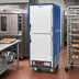 Thumbnail image #2 for Metro C5 3 Series Full-Height Insulated Heated Holding & Proofing Cabinet, Blue, Dutch Solid Doors, Fixed Wire Slides