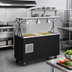 Thumbnail image #2 for Vollrath 2-Series Affordable Portable Refrigerated Mobile Cold Food Pan Buffet Station, 3-Pan