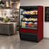 Thumbnail image #2 for Federal Industries Vision Series High-Profile Self-Serve Open-Air Refrigerated Merchandiser, 36-Inch Wide x 60-Inch High, Curved Ends
