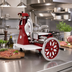Thumbnail image #2 for Volano Trento Manual Flywheel Meat Slicer with 14-9/16-Inch Carbon Steel Blade