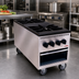 Thumbnail image #2 for BakeMax Double Burner Gas Stock Pot Range with 3-Ring Burners and Stainless Steel Exterior