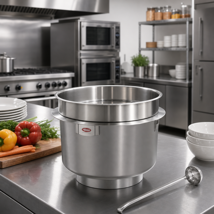 Product image #2 for Hatco Round Drop-In Heated Well, 7 Quart, Non-Insulated, Top Mounted