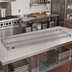 Thumbnail image #2 for Metro Super Erecta 72 Inch x 21 Inch Wire Shelf, Metroseal Gray Epoxy with Microban