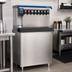 Thumbnail image #2 for Follett Vision VU155B8RL Low Profile Ice and 8-Valve Beverage Dispenser with Right Side Ice Chute
