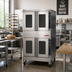 Thumbnail image #2 for BakeMax BADCO5E Double Deck Electric Convection Oven, 18 Full-Size Tray Capacity