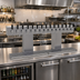 Thumbnail image #2 for Glastender BRT-16-SSR Countertop Glycol-Cooled 2-Column Stainless Steel Bridge Draft Dispensing Tower with 16 Faucets