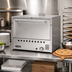 Thumbnail image #2 for Serv-Ware SWPO-31 Two-Deck Natural Gas Countertop Pizza Oven