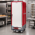 Thumbnail image #2 for Metro C5 3 Series Full-Height Mobile Heated Holding and Proofing Cabinet with Red Insulation Armour, Solid Door, and Lip-Load Slides