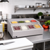 Thumbnail image #2 for APW Wyott RTR-8 Refrigerated Countertop Topping Rail, 8 1/6-Size Pan Capacity