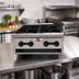Thumbnail image #2 for Wells HDHP-2430G 4-Burner Natural Gas Countertop Hotplate
