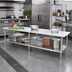Thumbnail image #2 for 108-Inch x 30-Inch Stainless Steel Work Table with Adjustable Undershelf