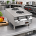 Thumbnail image #2 for RedHots Chef Line 18-Inch Countertop Electric Hotplate with 2 Burners, 120V