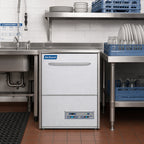Thumbnail image #2 for Jackson WWS DishStar® DISHSTAR HT High-Temperature Undercounter Dishwasher with Built-In 70° Rise Booster, Stainless Steel, 24 Racks/Hour