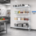 Thumbnail image #2 for EagleGard 4-Tier Add-On Wire Shelving Unit, 48 in. W x 18 in. D x 74 in. H, Hybrid Epoxy Finish