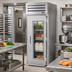 Thumbnail image #2 for True SPEC SERIES One-Section Roll-Thru Refrigerator with Glass Front and Stainless Rear Swing Door