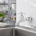 Thumbnail image #2 for T&S Brass ADA-Compliant Heavy-Duty Wall-Mount Single Sink Faucet with Adjustable Flange and Garden Hose Thread Outlet
